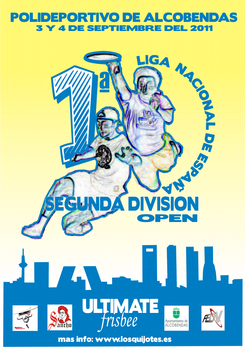 Póster del Campeonato de España Open 2ª División 2011 en Alcobendas