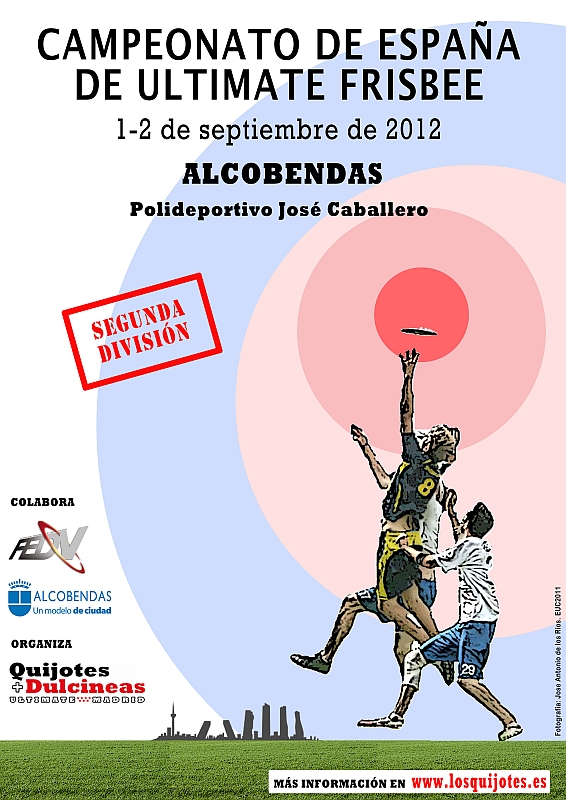 Cartel del Campeonato de España Mixto División II 2012