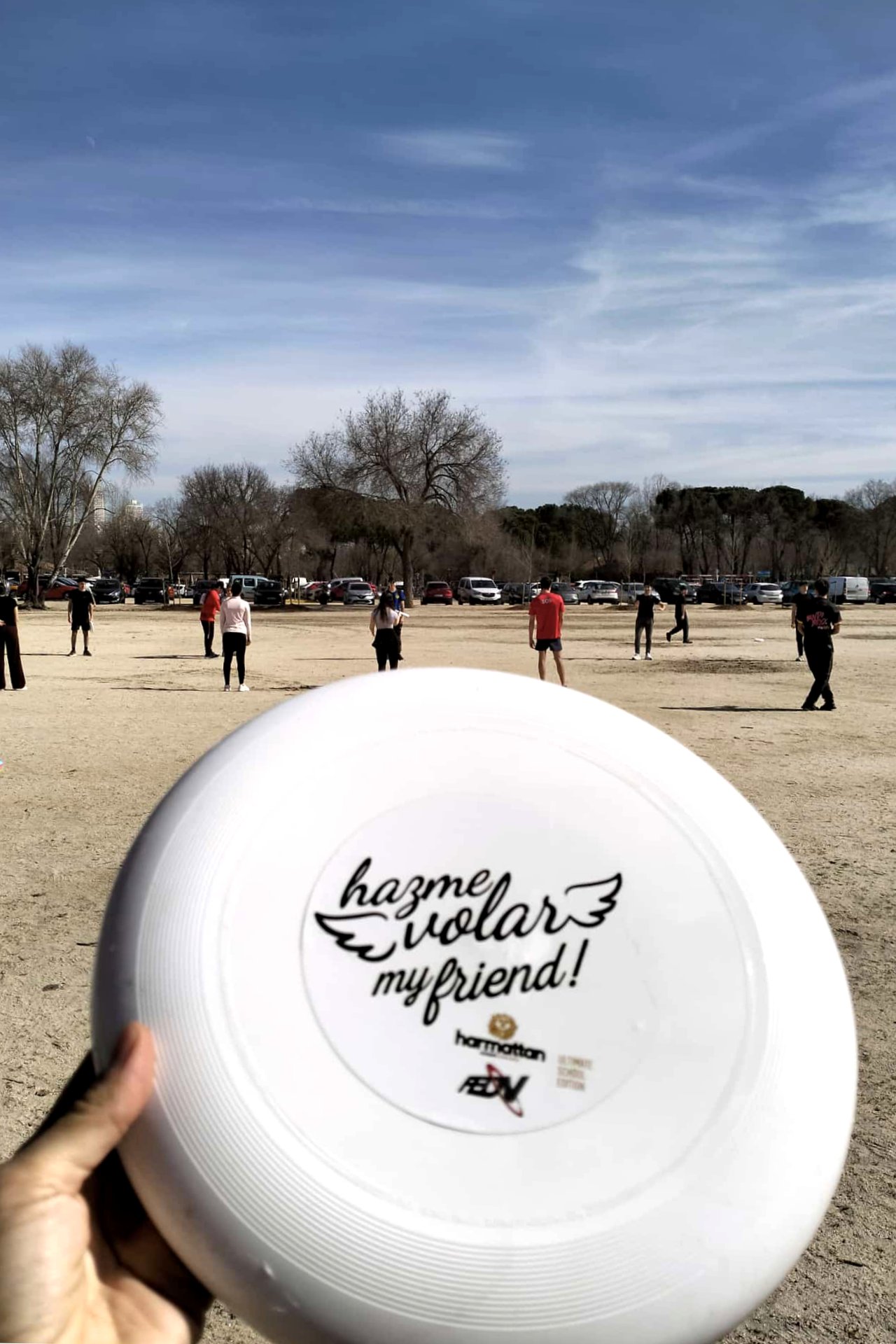 Clínic de Ultimate Frisbee con TSEAS en la Casa de Campo