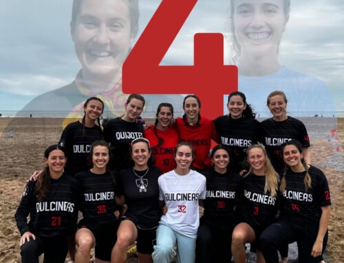 Dulcineas: 4ª de España en el CEBU-W 2026 de ultimate playa