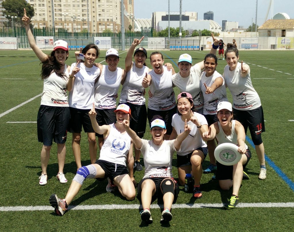Plantilla Dulcineas, campeonas de España, 2016.